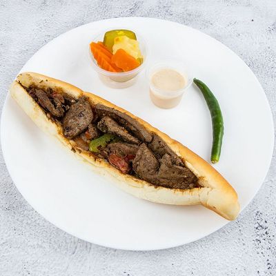 Grilled Liver Sandwich