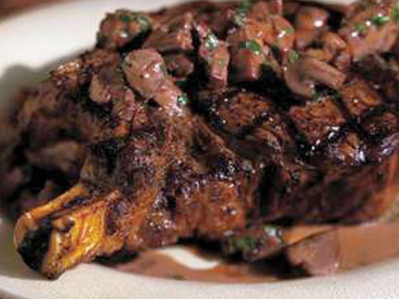 Grilled meat Entrecote