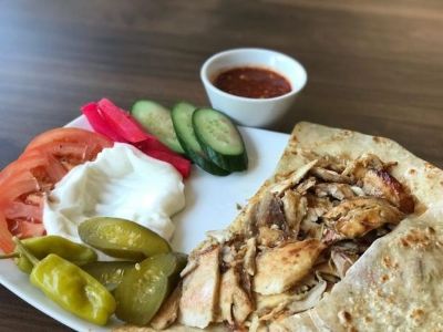 Grilled Ouzi Platter