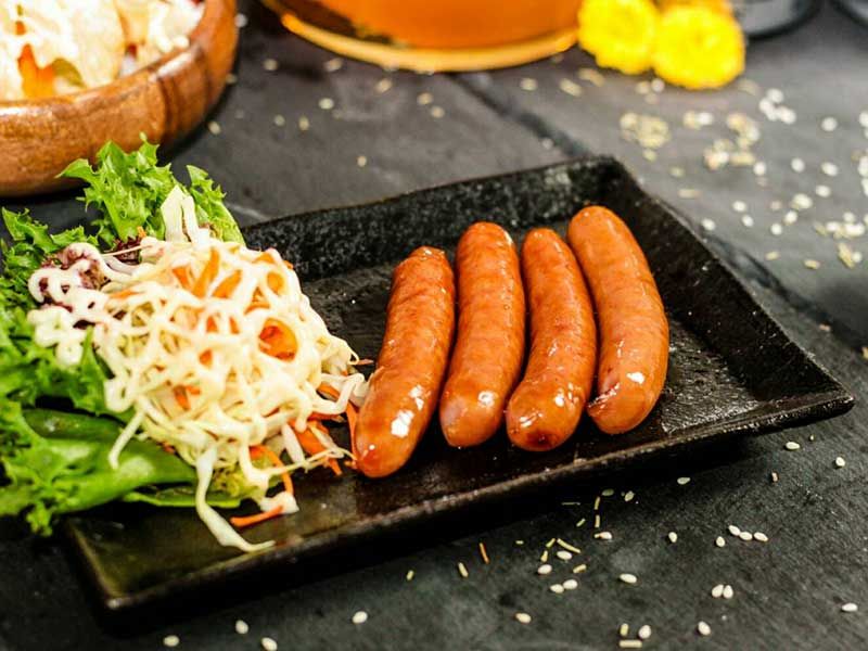 Grilled Oriental Sausage
