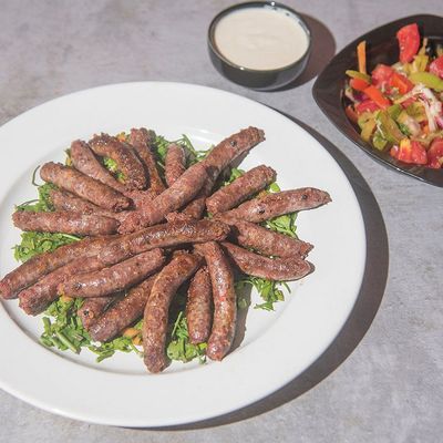 Grilled Sausage Meal