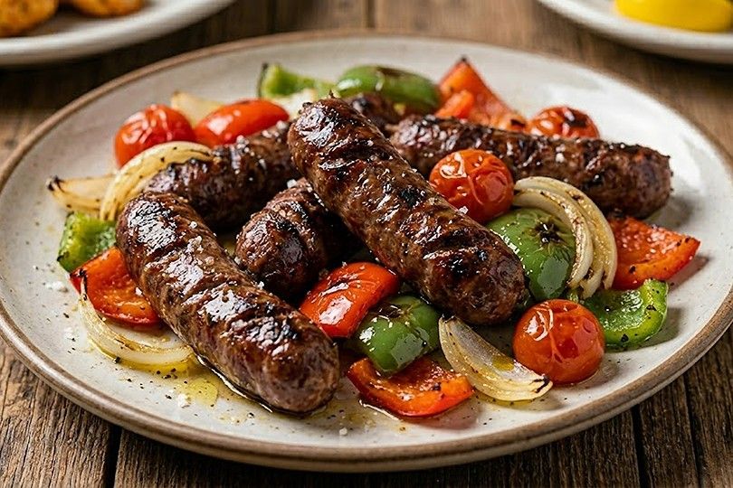 Grilled Sausage Plate