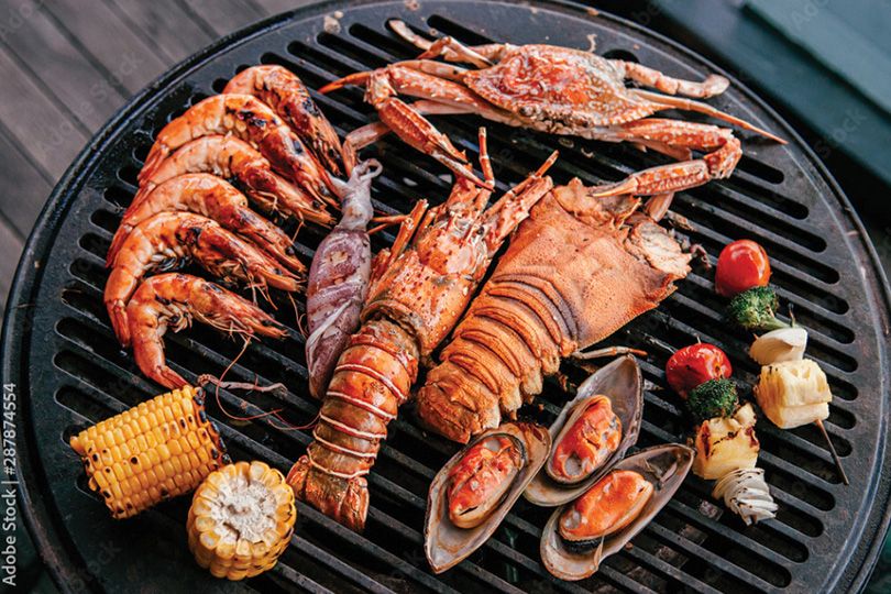 Grilled Seafood Kenoz