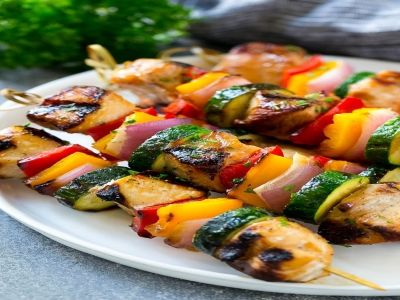 Grilled Shish Chicken