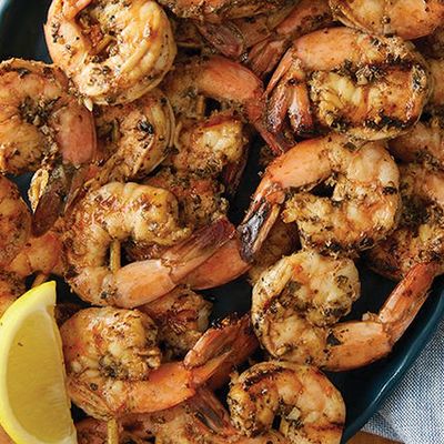 Herbed Grilled Shrimp Platter