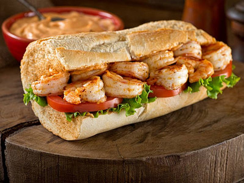 Grilled Shrimp Sandwich