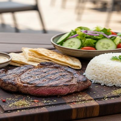 Grilled Steak Meal