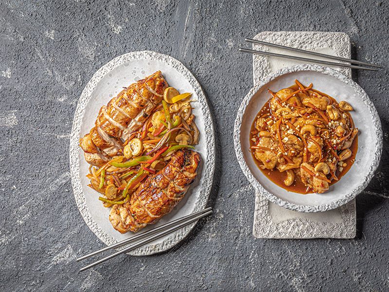Chicken With Teriyaki Sauce