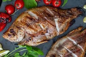 Grilled Tilapia Fish Meal