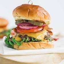Full Fat Burger Sandwich