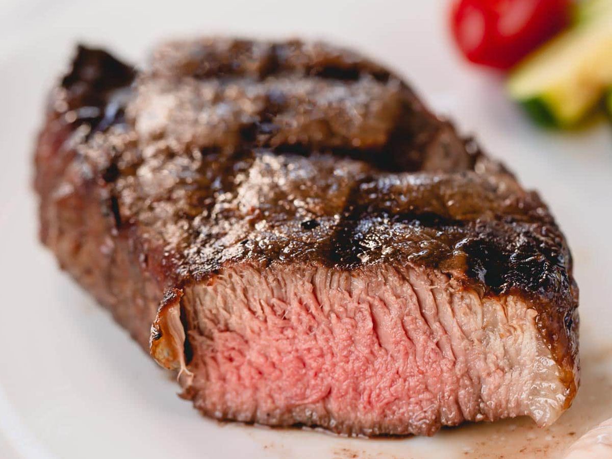 Grilled beef fillet