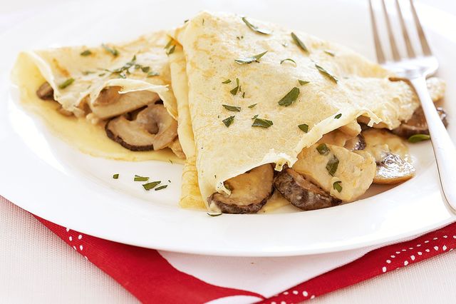 Grilled Chicken Crepe