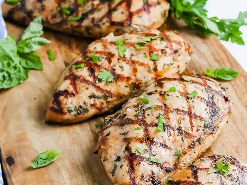 Grilled keto chicken