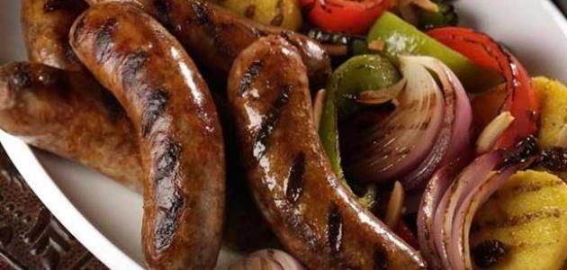 Grilled Oriental Sausage Platter