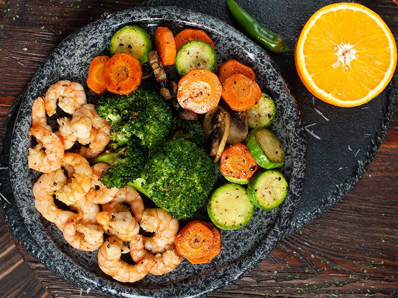 Grilled Shrimp Platter