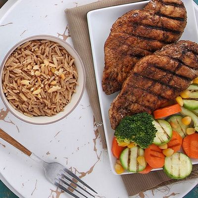 Grilled steak