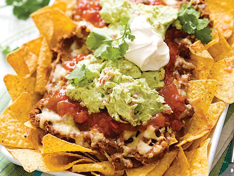 Guacamole Nachos