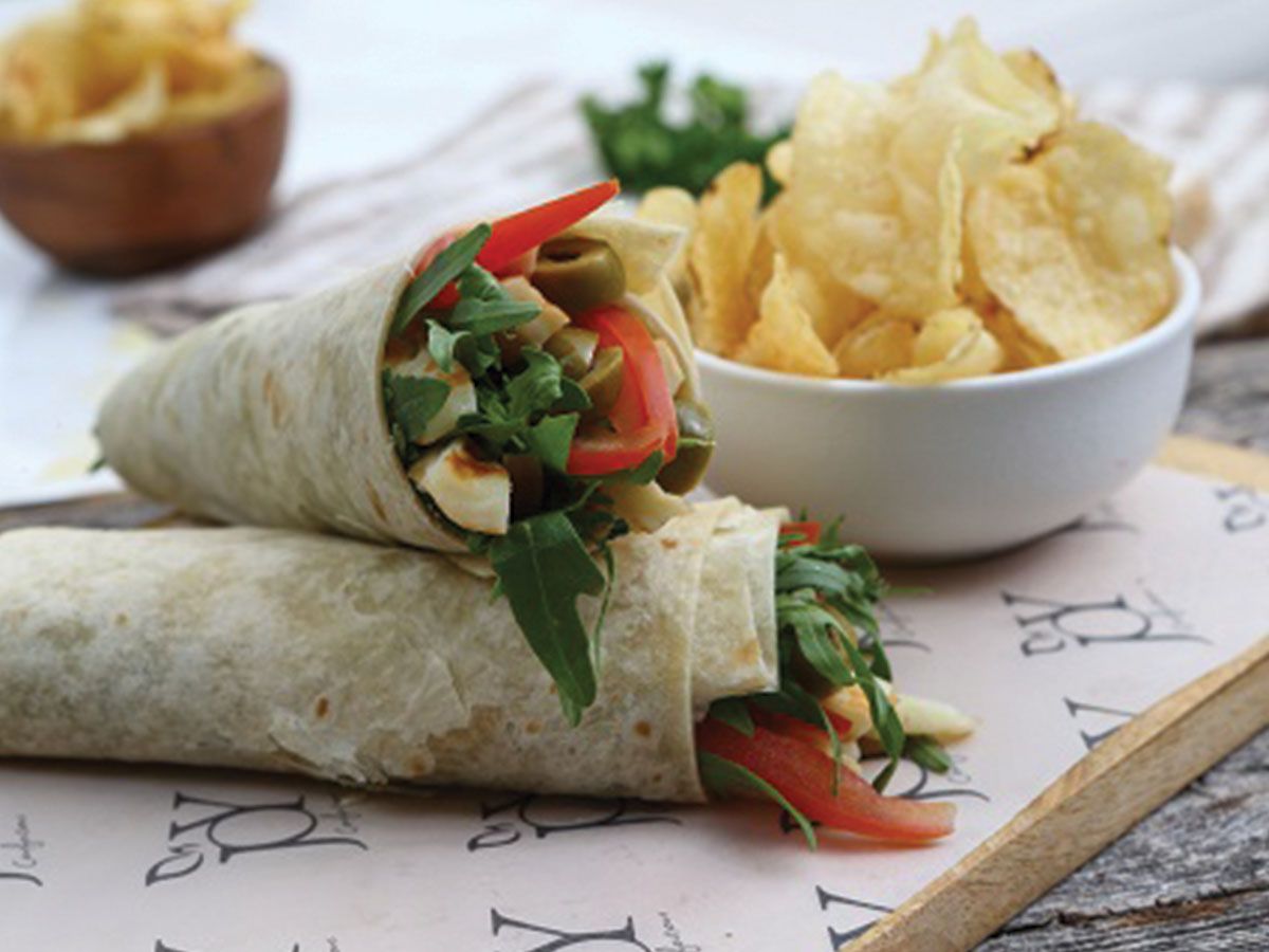 Halloumi Wrap