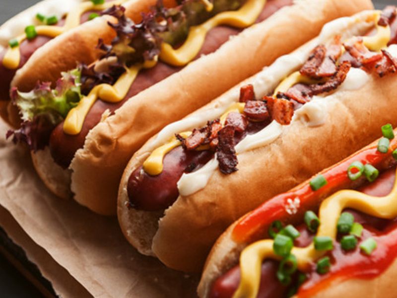 Grilled Hot Dog Sandwich