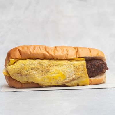 Kofta With Egg Sandwich