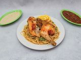 1/2 Chicken Pressured With Pasta