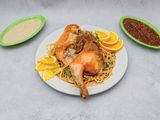1/2 Chicken Mandi With Pasta