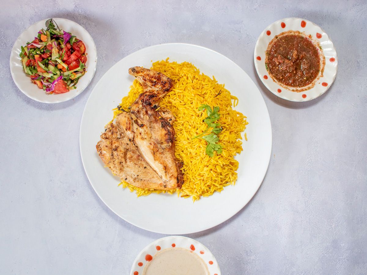 Half Chicken Biryani With Rice