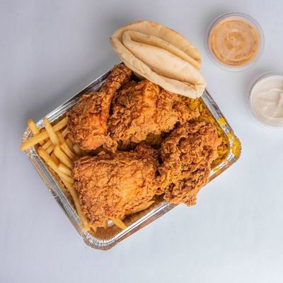 Half Broasted Chicken Meal