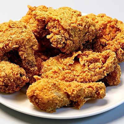 Broasted Chicken Meal (Half Chicken)