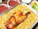 Half Chicken Mandi With Basmati Rice