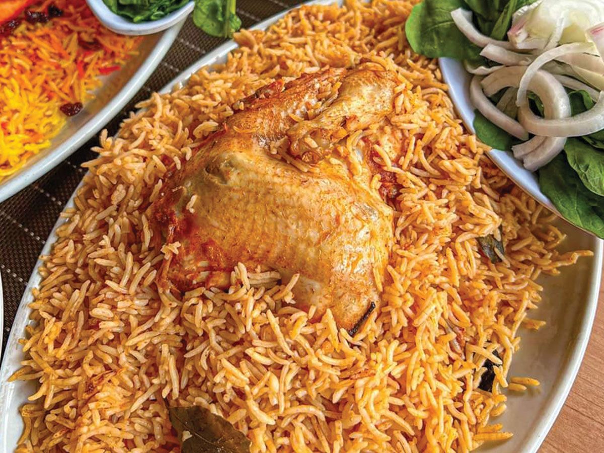 Half Chicken Mandy Kabsa