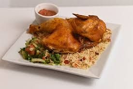 Half Chicken Mandy Biryani