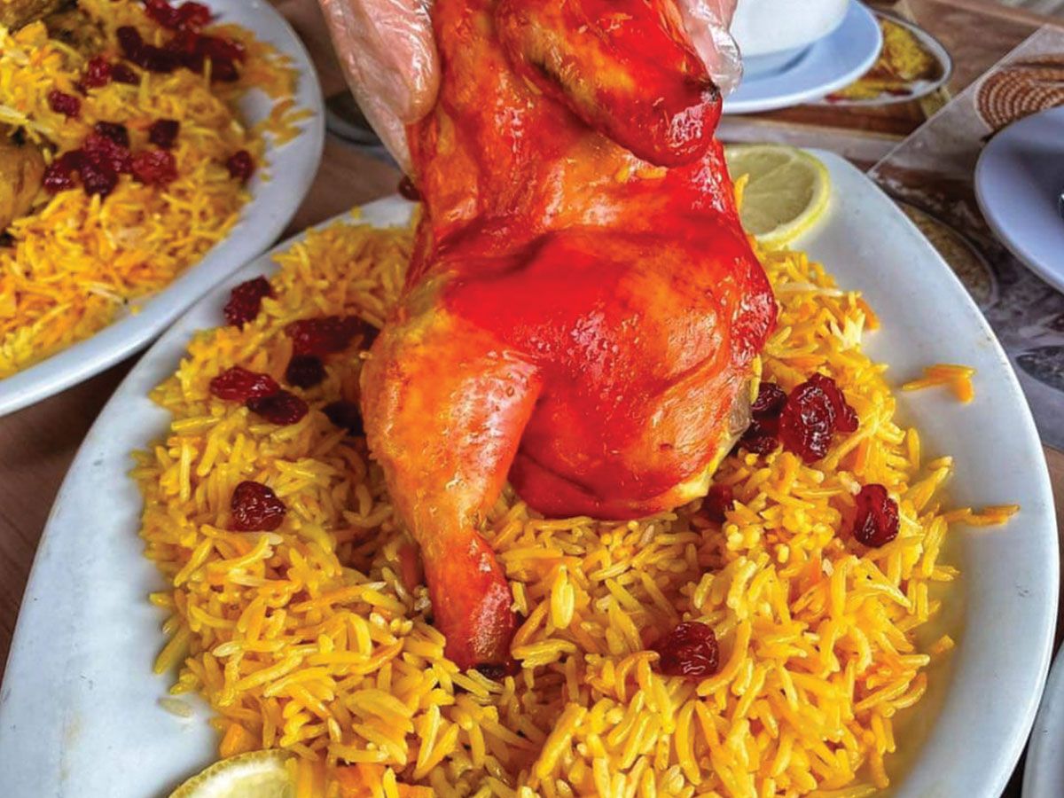Half Chicken Mandy With Basmati Rice