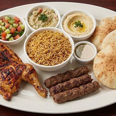 meal half chicken + 3 fingers kofta