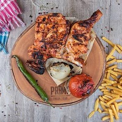 Half Grilled Chicken