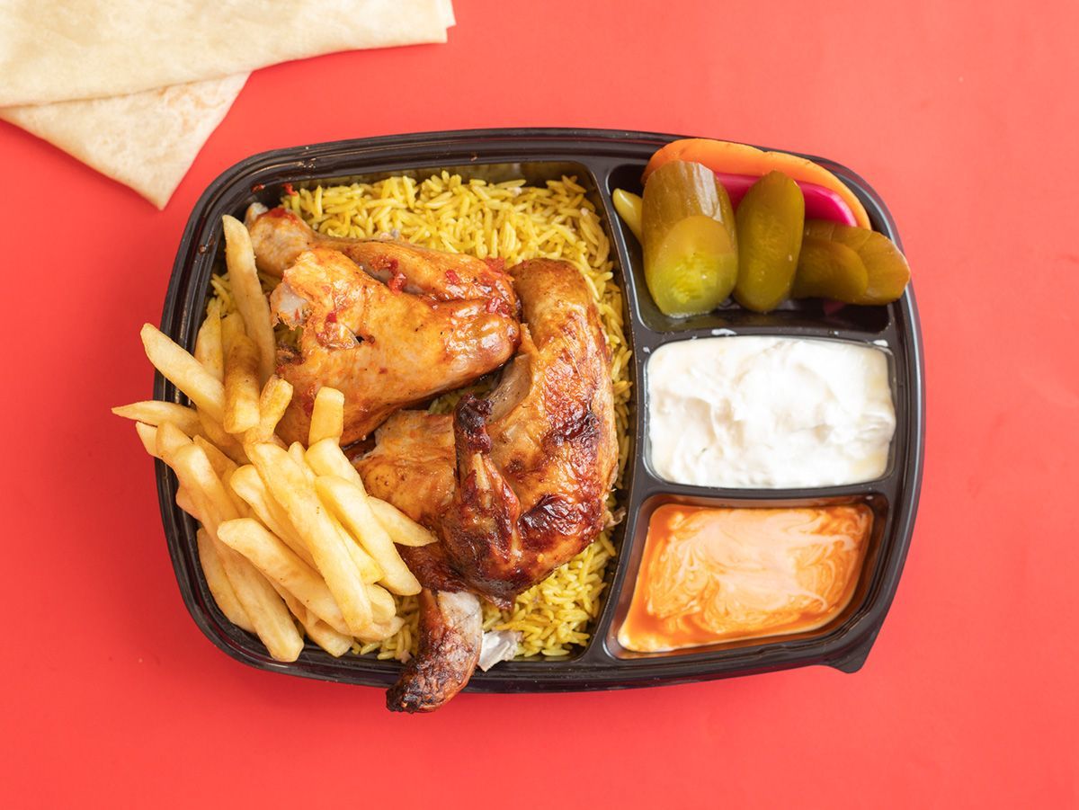 Whole Grilled Chicken Meal