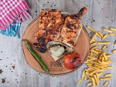 Half Grilled Chicken
