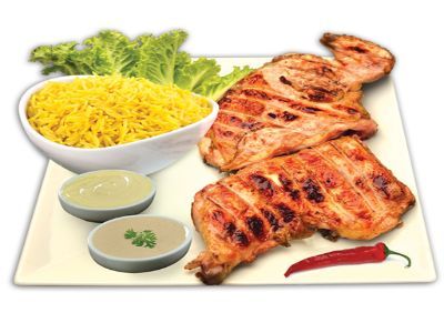 Half Grilled Chicken Meal