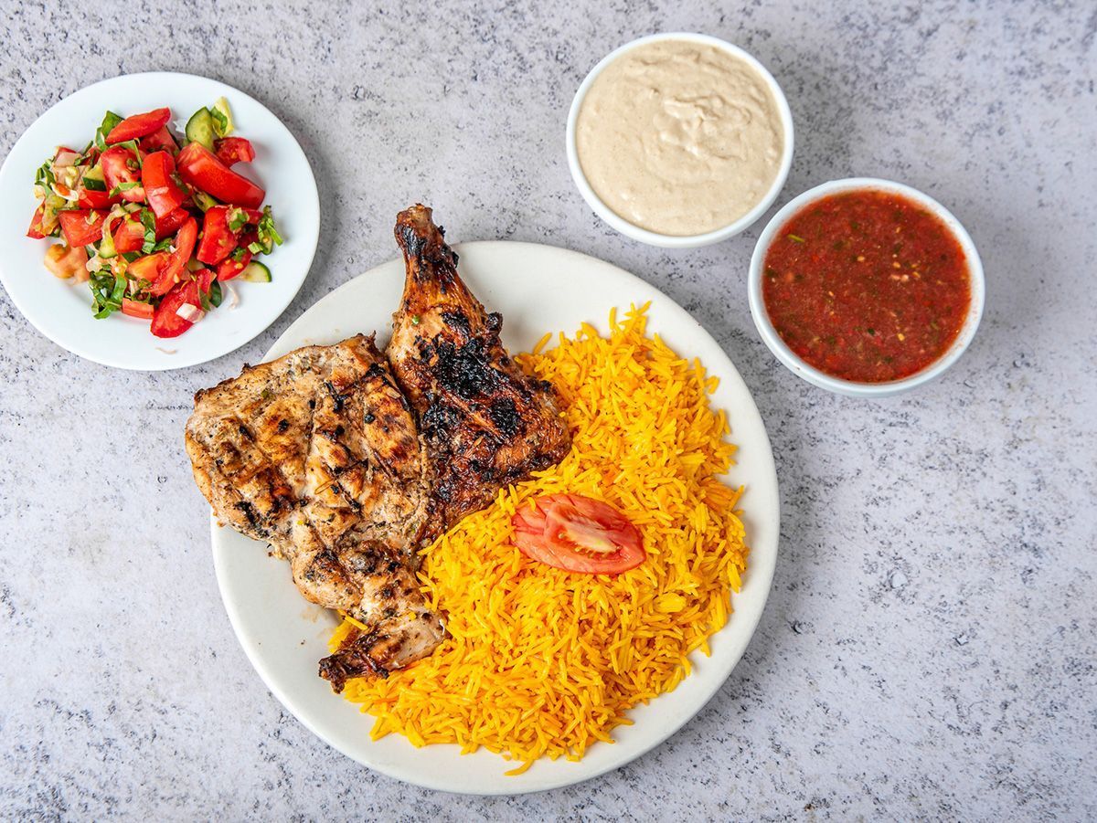 Chicken Mesahab Platter