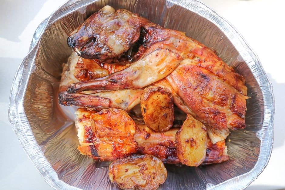 Half Rabbit Platter