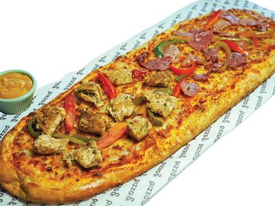 Half And Half Pizza