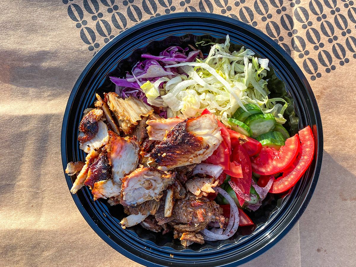 Half and Half Salad