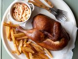 Half chicken meal