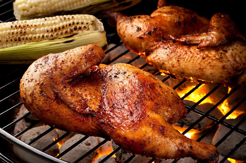 1/2 Charcoal Grilled Chicken