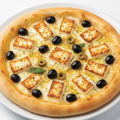 Halloumi Olives