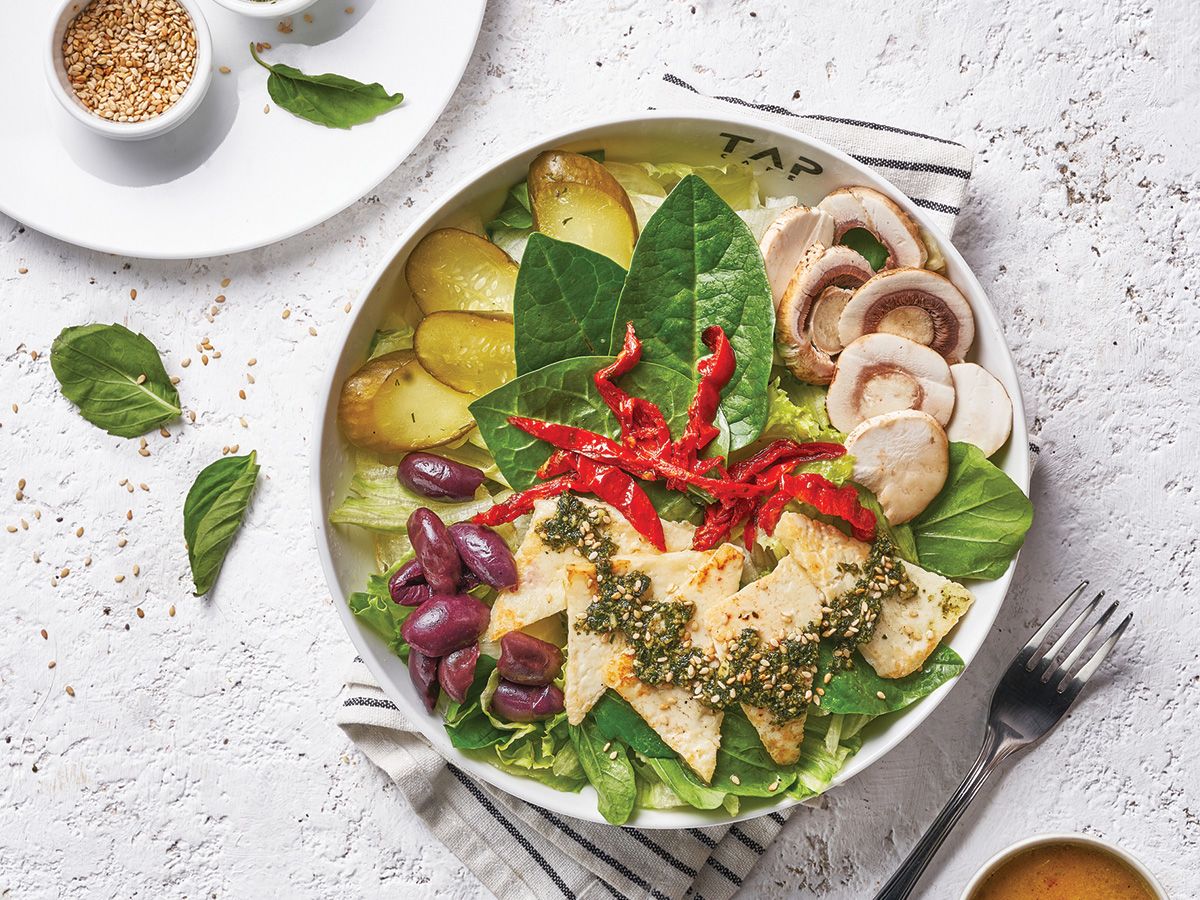 Halloumi Salad