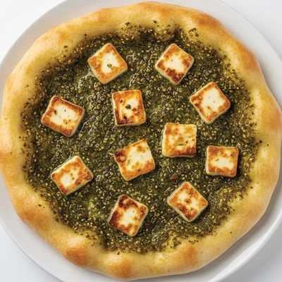 Halloumi zaatar