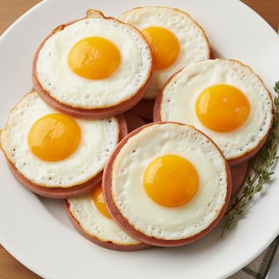 Halwani Luncheon With Fried Eggs