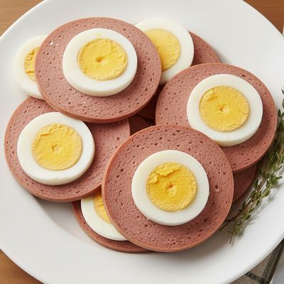 Halwani Luncheon With Boiled Eggs