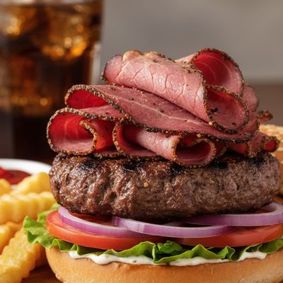 Hamburger With Pastrami